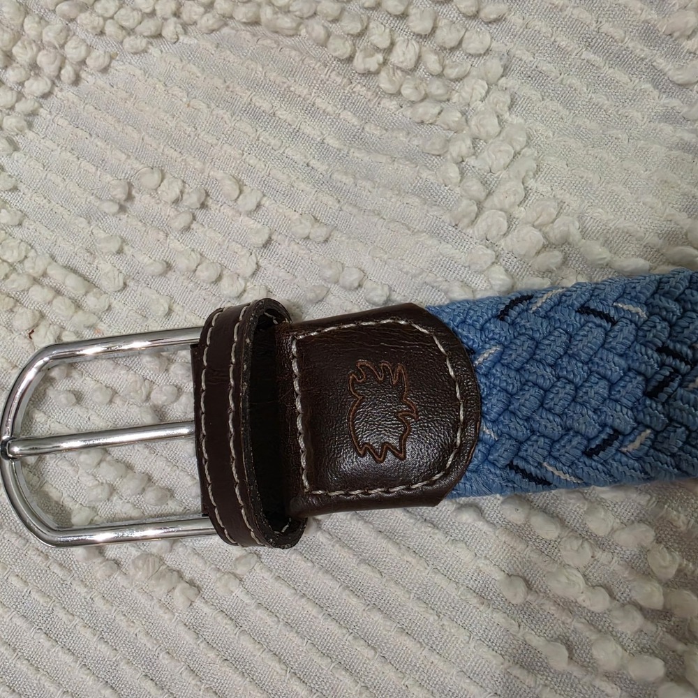 Roostas Men's Woven Elastic Stretch Belt Size Small The Kitty Hawk